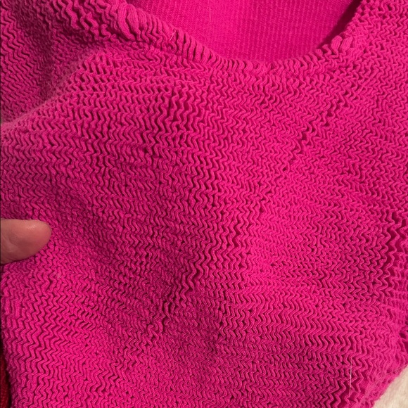 Zara Hot Pink One Piece Swimsuit - Picture 5 of 7